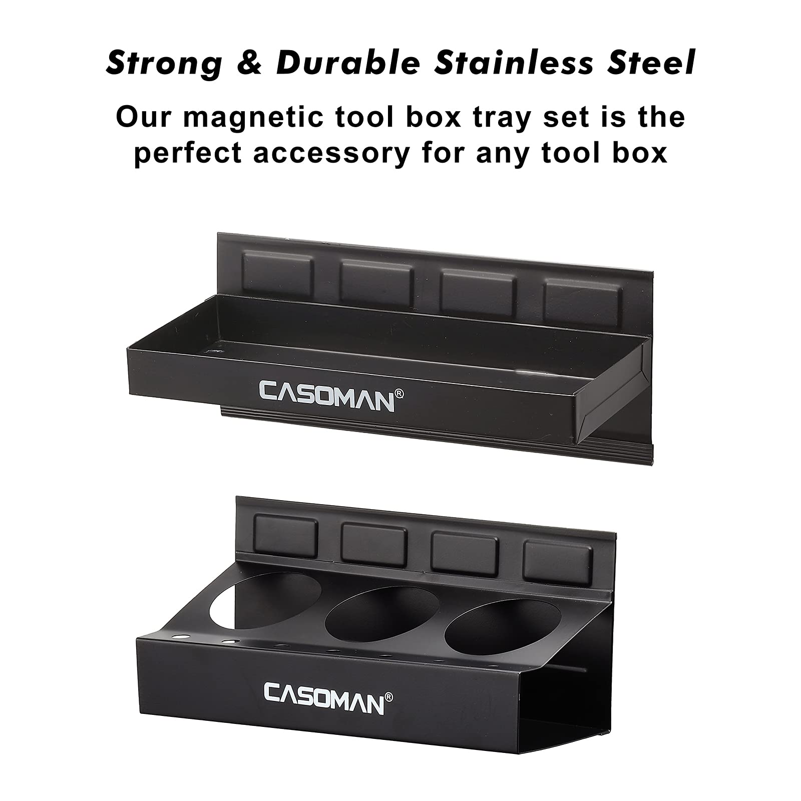 Amazon.com: CASOMAN Magnetic Toolbox Shelf, Tray, Paper Towel